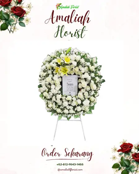 Krans Bunga Duka Sidomulyo